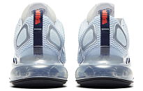 Фото № 4 с приближением к товару «‎Nike Air Max 720 Sports Casual Shoes Celestine BlueRacer BlueMetallic SilverTeam Orange»