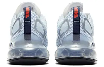 Nike Air Max 720 Sports Casual Shoes Celestine BlueRacer BlueMetallic SilverTeam Orange - 7