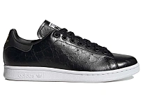 Фото № 1 с приближением к товару «‎adidas Stan Smith Cracked Leather Black Gold »
