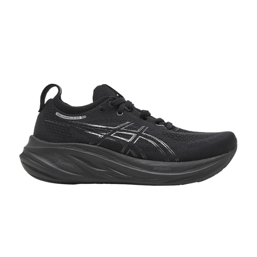 Фото № 1 с приближением к товару «‎ASICS Women's Gel Nimbus 26 Wide Triple Black»
