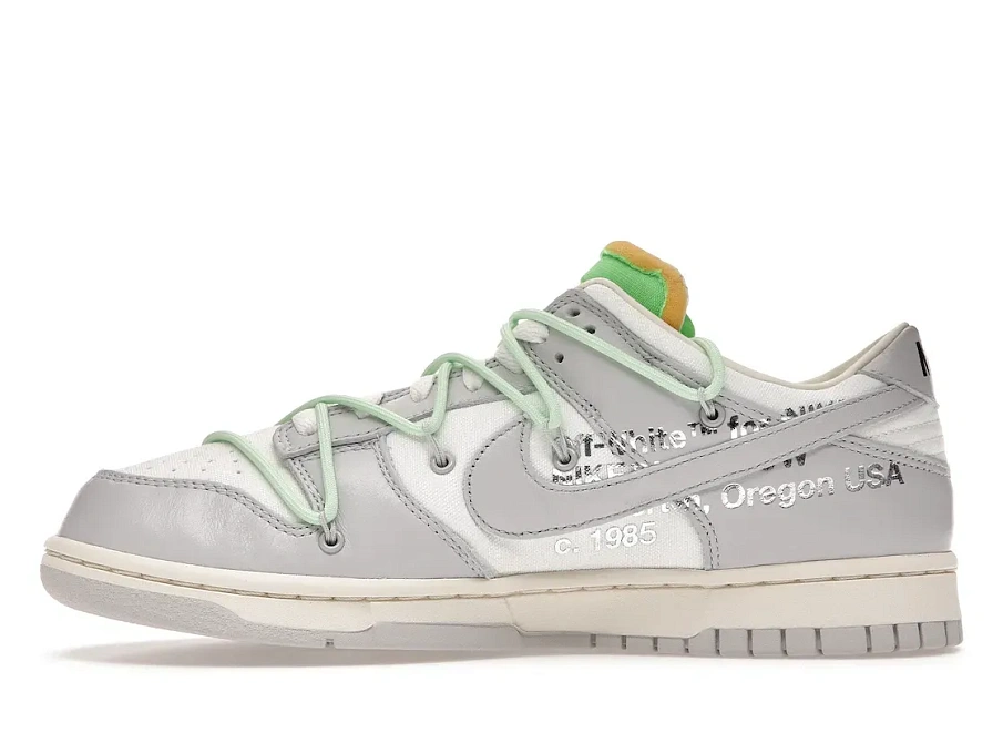 Фото № 3 с приближением к товару «‎Nike Dunk Low Off-White Lot 7»