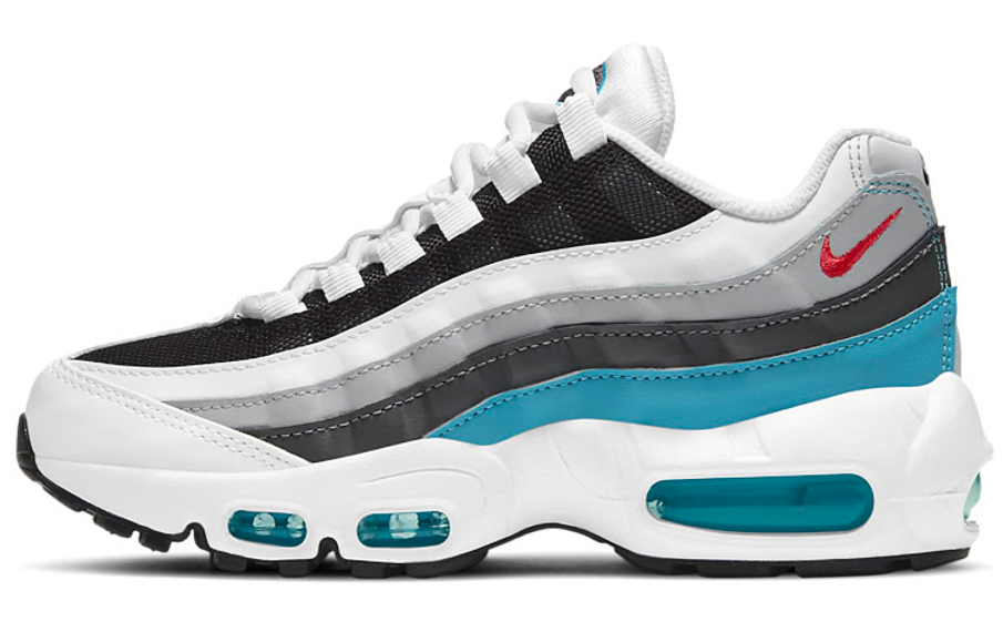 Фото № 1 с приближением к товару «‎Nike Air Max 95 Recraft (GS) WhiteRedBlue»