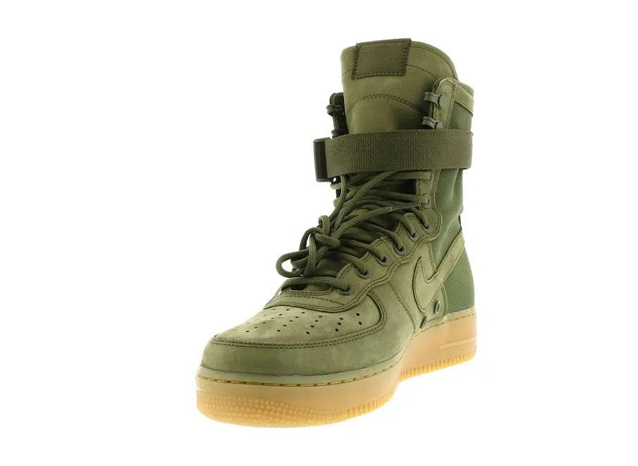 Фото № 2 с приближением к товару «‎Nike SF Air Force 1 Faded Olive»