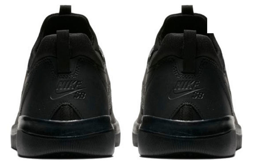 Фото № 4 с приближением к товару «‎Nike SB Nyjah Free Low-Top Sneakers Black»