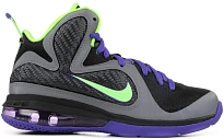 Фото № 1 с приближением к товару «‎Nike LeBron 9 Black Electric Green Court Purple »