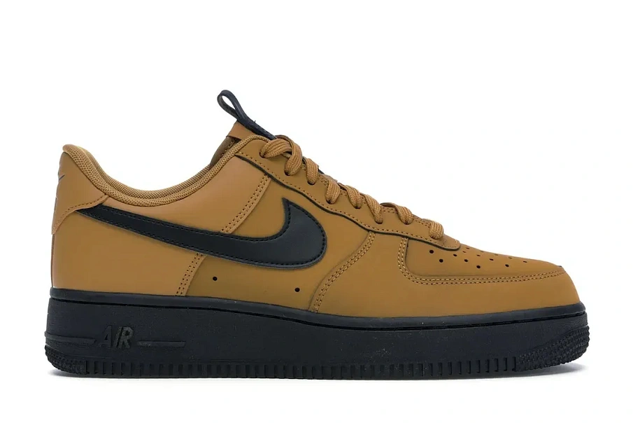 Фото № 1 с приближением к товару «‎Nike Air Force 1 Low Wheat Black»