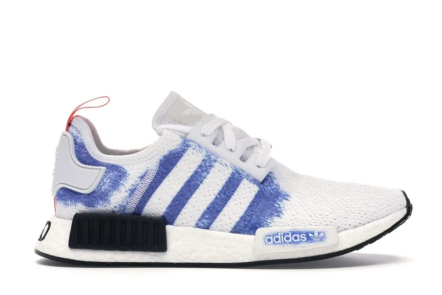 Фото № 1 с приближением к товару «‎adidas NMD R1 Bold Blue Stencil»