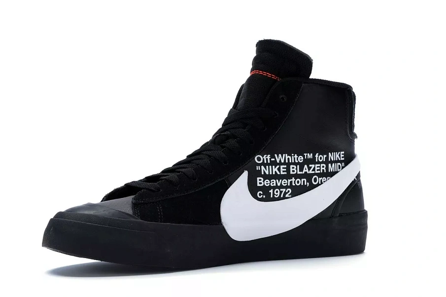 Фото № 6 с приближением к товару «‎Nike Blazer Mid Off-White Grim Reaper»