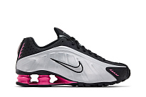 Фото № 2 с приближением к товару «‎Nike Women's Shox R4 Black Metallic Silver Pinksicle»