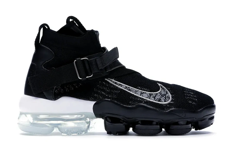 Фото № 1 с приближением к товару «‎Nike Air VaporMax Premier Flyknit Black Metallic Silver White»