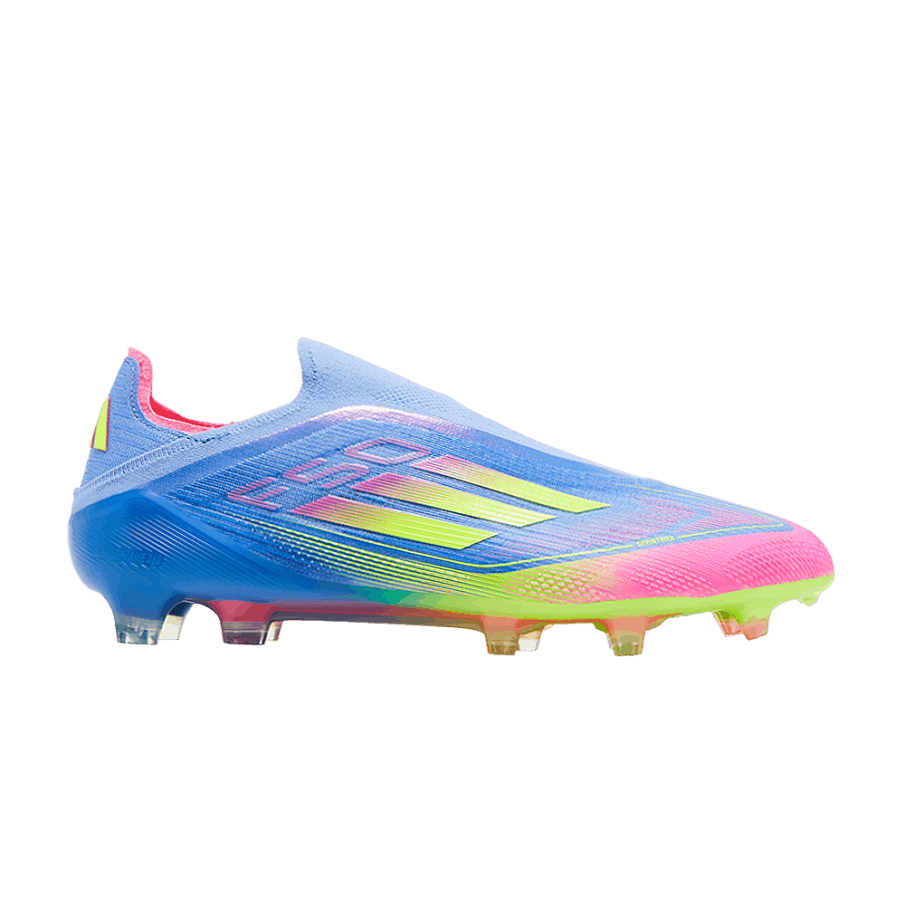 Фото № 1 с приближением к товару «‎adidas Adizero F50 Elite Laceless FG Celestial Victory Pack (IE1213)»