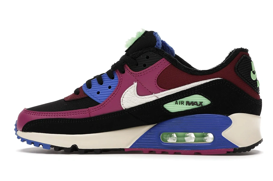 Фото № 6 с приближением к товару «‎Nike Air Max 90 Cactus Flower Dark Beetroot »