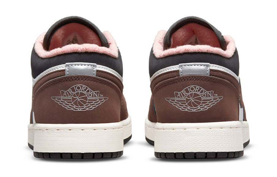 Фото № 4 с приближением к товару «‎Air Jordan 1 Low SE Dark Beetroot Roma Green (GS)»