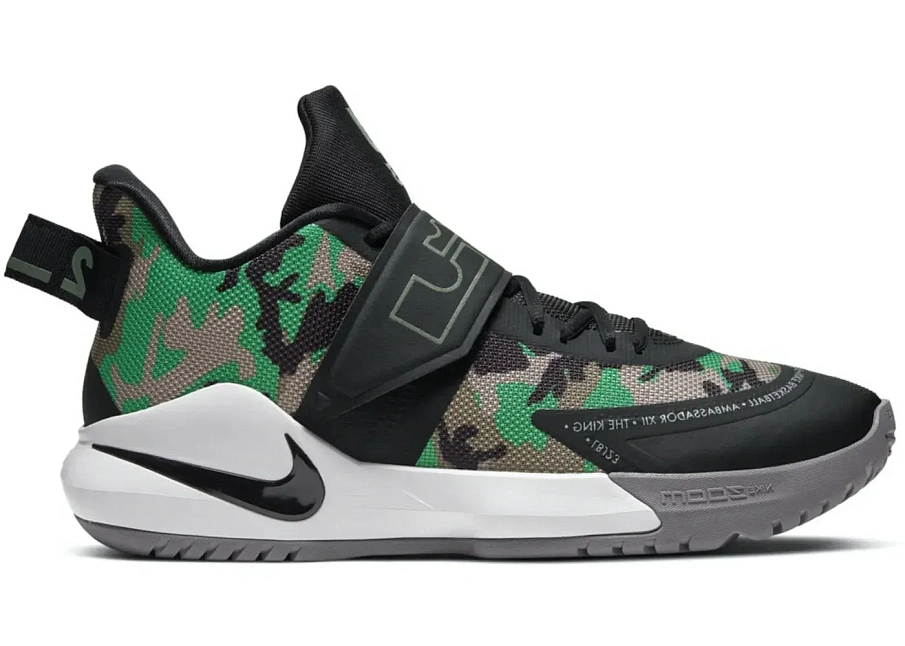 Фото № 1 с приближением к товару «‎Nike LeBron Ambassador 12 Camo»