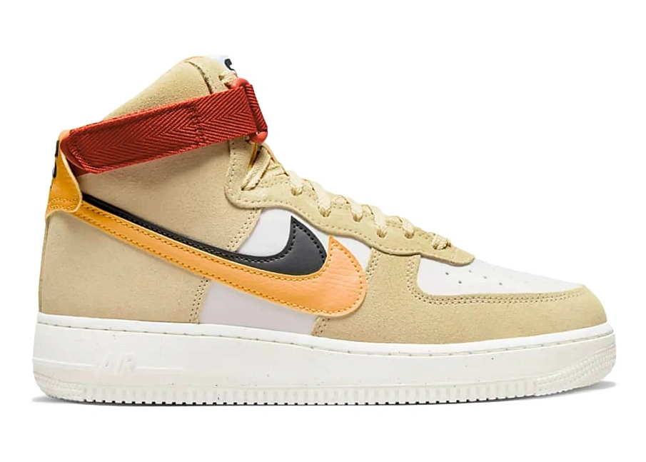 Фото № 1 с приближением к товару «‎Nike Air Force 1 High SE Sesame Sail Off Noir »