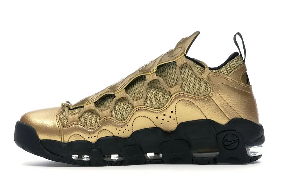 Фото № 3 с приближением к товару «‎Nike Air More Money Metallic Gold Black»