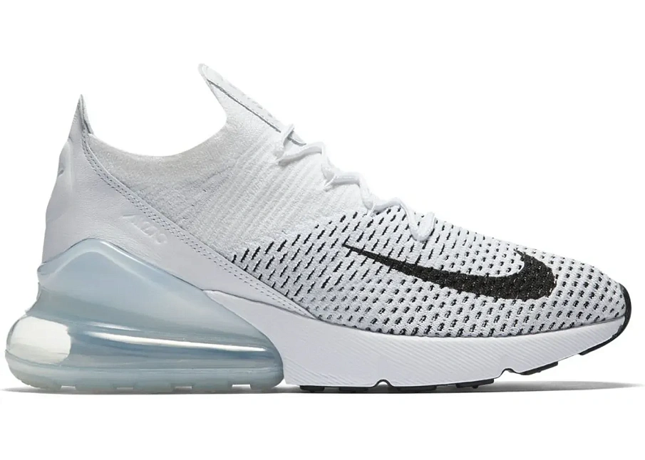 Фото № 1 с приближением к товару «‎Nike Air Max 270 Flyknit White Black »