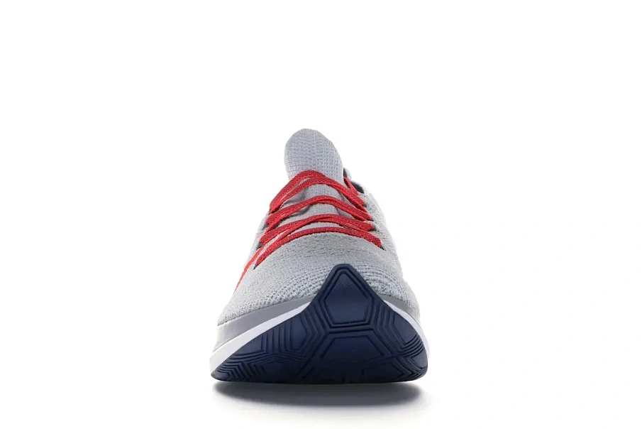 Фото № 2 с приближением к товару «‎Nike Zoom Fly Flyknit Pure Platinum Bright Crimson»