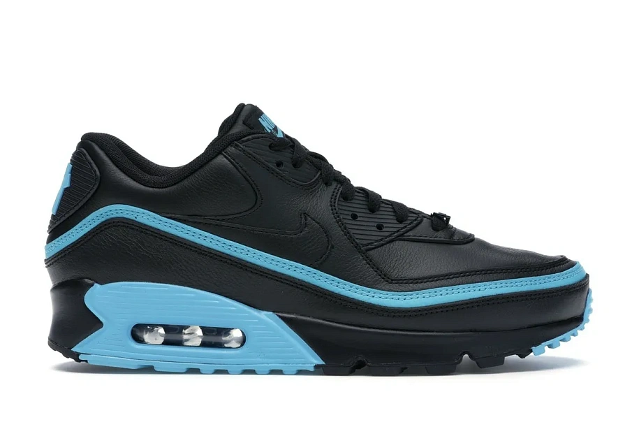 Фото № 1 с приближением к товару «‎Nike Air Max 90 Undefeated Black Blue Fury»