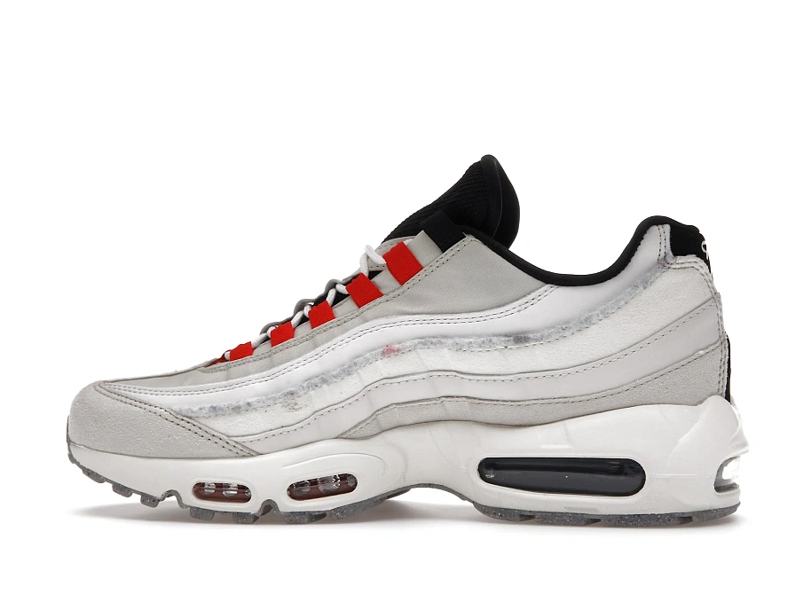 Фото № 5 с приближением к товару «‎Nike Air Max 95 Light Bone Habanero Red»