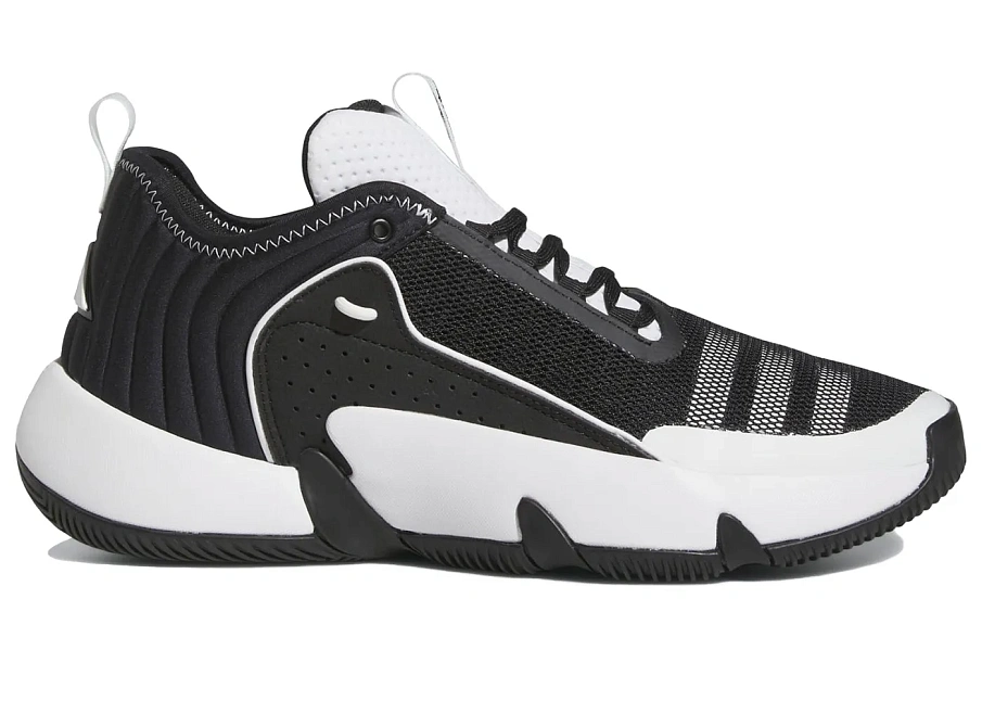 Фото № 1 с приближением к товару «‎adidas Trae Unlimited Black White»
