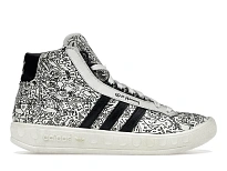 Фото № 1 с приближением к товару «‎adidas Adicolor Hi BK.2 Keith Haring White Black»