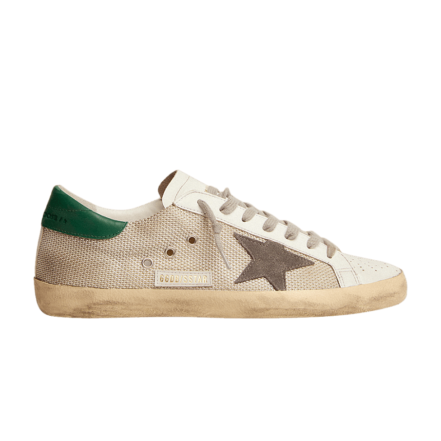 Фото № 1 с приближением к товару «‎Golden Goose Superstar Light Silver Green»