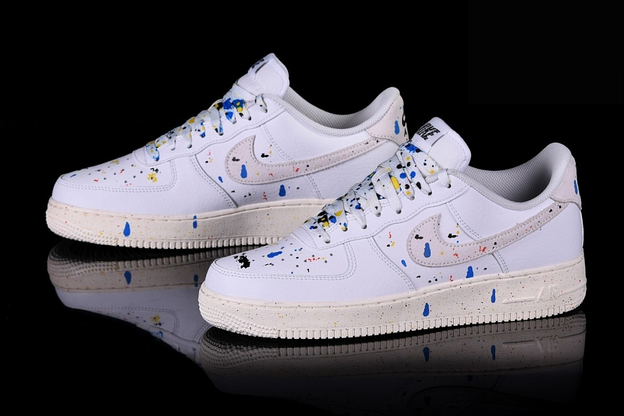 Фото № 3 с приближением к товару «‎Nike Air Force 1 ’07 Lv8 Paint Splatter »