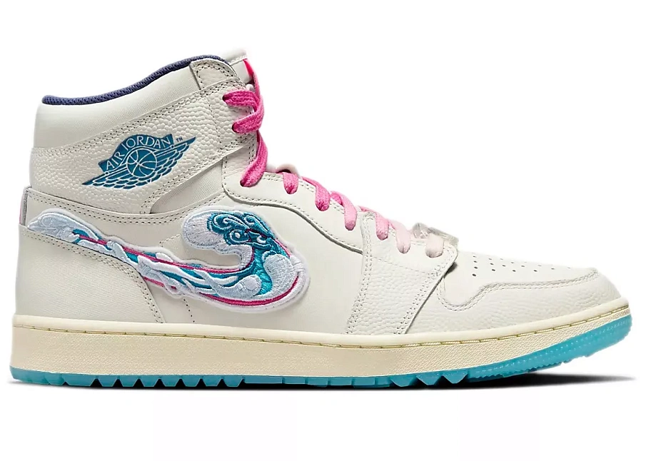 Фото № 1 с приближением к товару «‎Jordan 1 Retro High Golf NRG 2 Michelle Wie West Aloha»