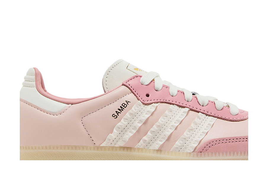 Фото № 3 с приближением к товару «‎adidas Women's Samba Ruffle Stripes Pack - Wonder Mauve»
