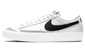 Nike Blazer Low '77 (GS) Skate shoes BlackWhiteGrey - 1