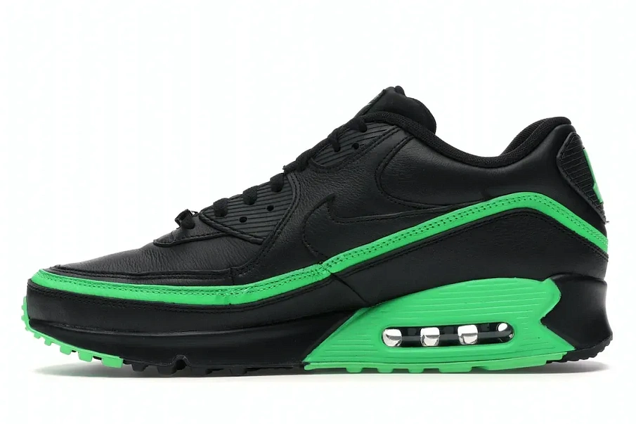 Фото № 3 с приближением к товару «‎Nike Air Max 90 Undefeated Black Green»