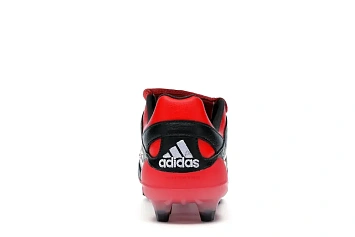 adidas Predator Accelerator Firm Ground Cleat Black White Red - 4