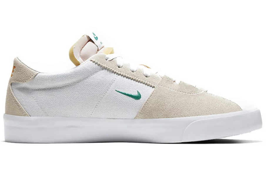 Фото № 2 с приближением к товару «‎ Nike SB Bruin Low Skate shoes WhiteVivid OrangeGum Light BrownNeptune Green»