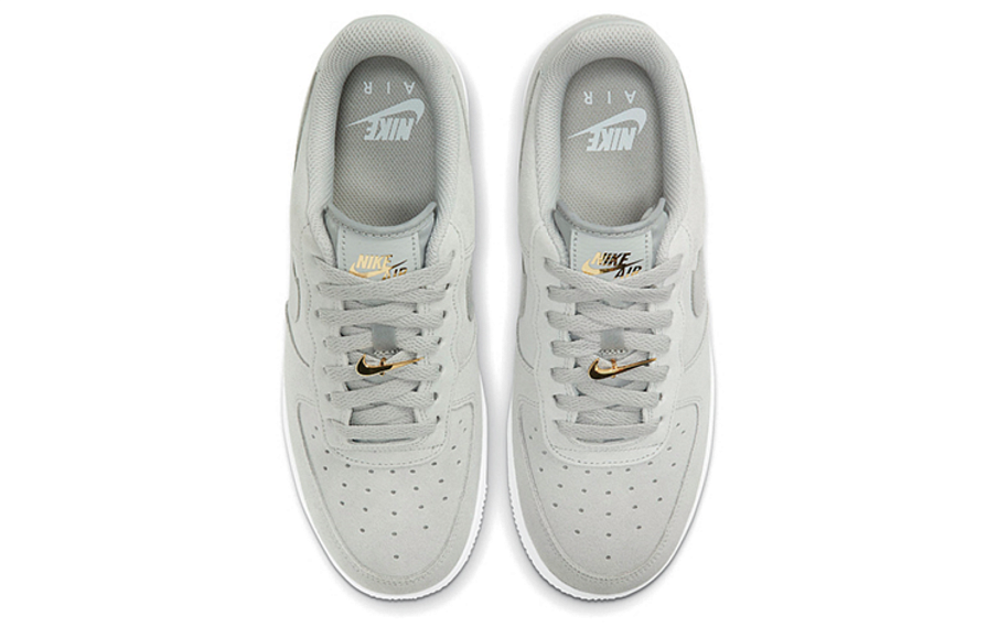 Фото № 4 с приближением к товару «‎Nike Air Force 1 Low "Grey Suede" GreyGold»