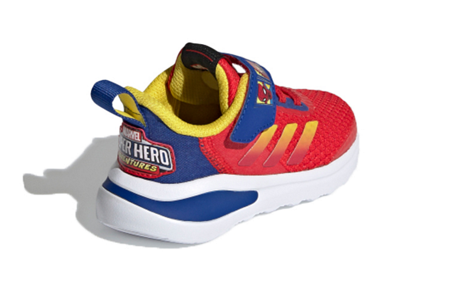 Фото № 4 с приближением к товару «‎Spiderman x adidas Fortarun Superhero El I (TD) RedBlueYellow»
