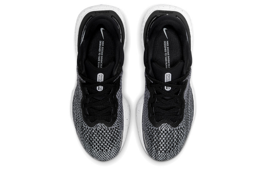Фото № 4 с приближением к товару «‎Nike ZoomX Invincible Run Flyknit Running Shoes WhiteBlack»