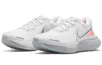 Nike Zoomx Invincible Run Flyknit WhiteSliverOrange - 3