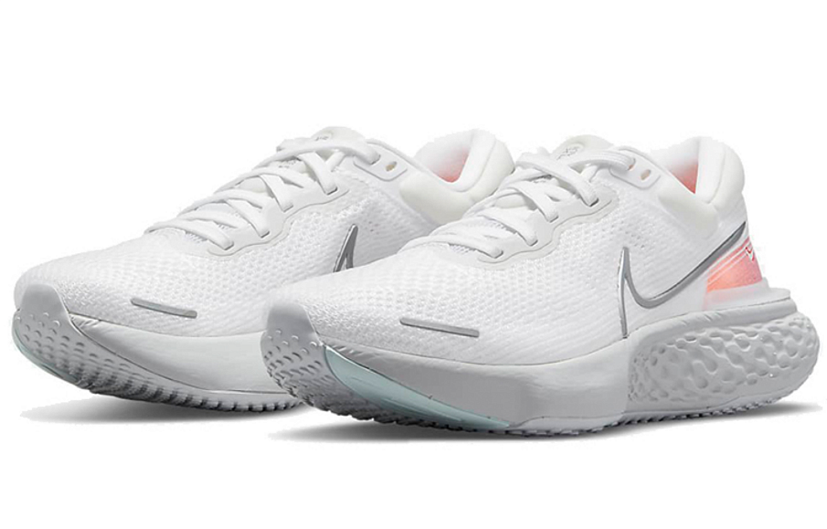 Фото № 3 с приближением к товару «‎Nike Zoomx Invincible Run Flyknit WhiteSliverOrange»