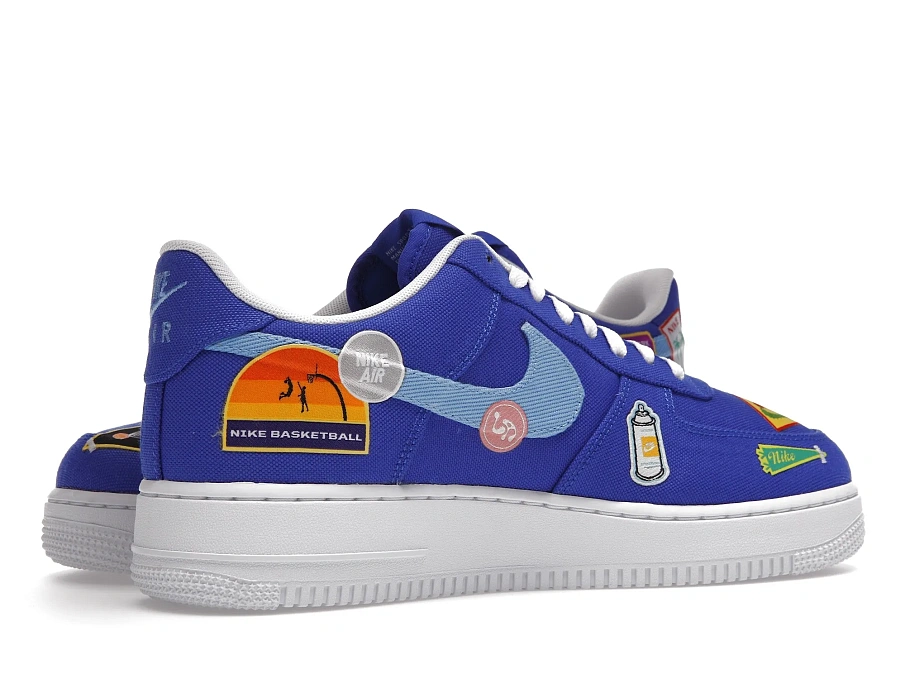 Фото № 4 с приближением к товару «‎Nike Air Force 1 Low PRM Los Angeles Patched Up»