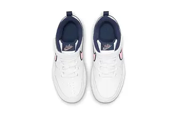 Nike Court Borough Low 2 Se Bp Skate Shoes WhiteBluePink - 4