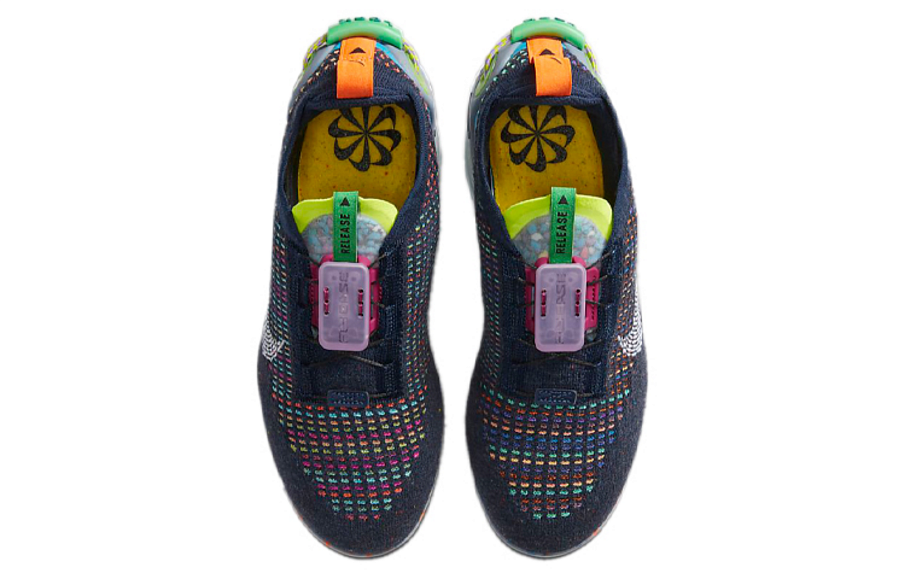 Фото № 4 с приближением к товару «‎Nike Wmns Air VaporMax 2020 Flyknit 'Deep Royal Blue Multi'»