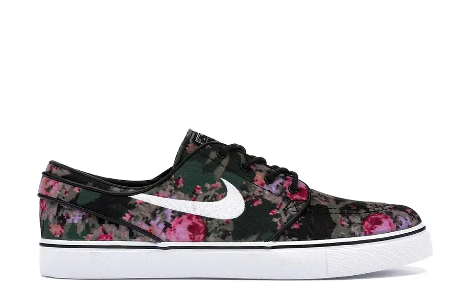 Фото № 1 с приближением к товару «‎Nike SB Zoom Stefan Janoski Digi Floral Pink (2016)»