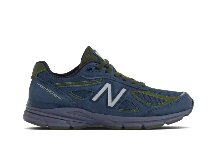 Фото № 2 с приближением к товару «‎New Balance 990 Navy Meteorite Kombu»