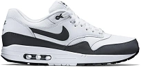 Фото № 1 с приближением к товару «‎Nike Air Max 1 White Dark Grey»
