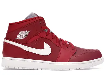 Jordan 1 Retro Mid Gym Red White (554724-600)