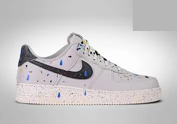 Nike Air Force 1 ’07 Lv8 Brooklyn Paint Splatter  - 1