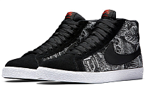 Фото № 3 с приближением к товару «‎Nike SB Zoom Blazer Mid Sneakers BlackWhite»