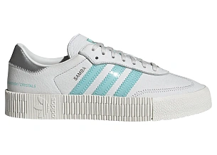 adidas Sambarose Swarovski White Clear Aqua 