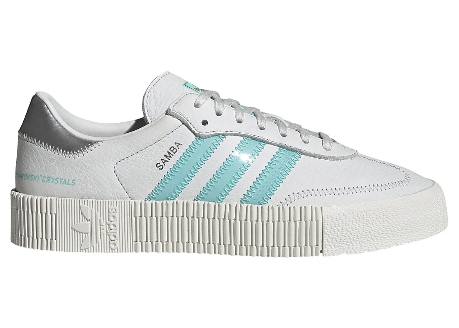 Фото № 1 с приближением к товару «‎adidas Sambarose Swarovski White Clear Aqua »
